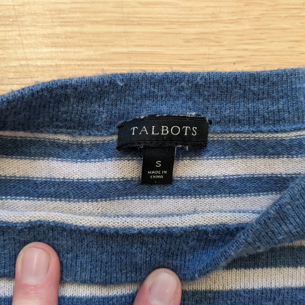 Talbots Small Lambswool Mix Sweater - Picture 3 of 5